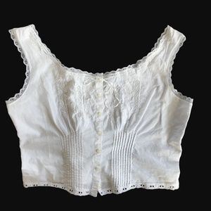 Cotton & Lace Style Camisole New York & Company XL